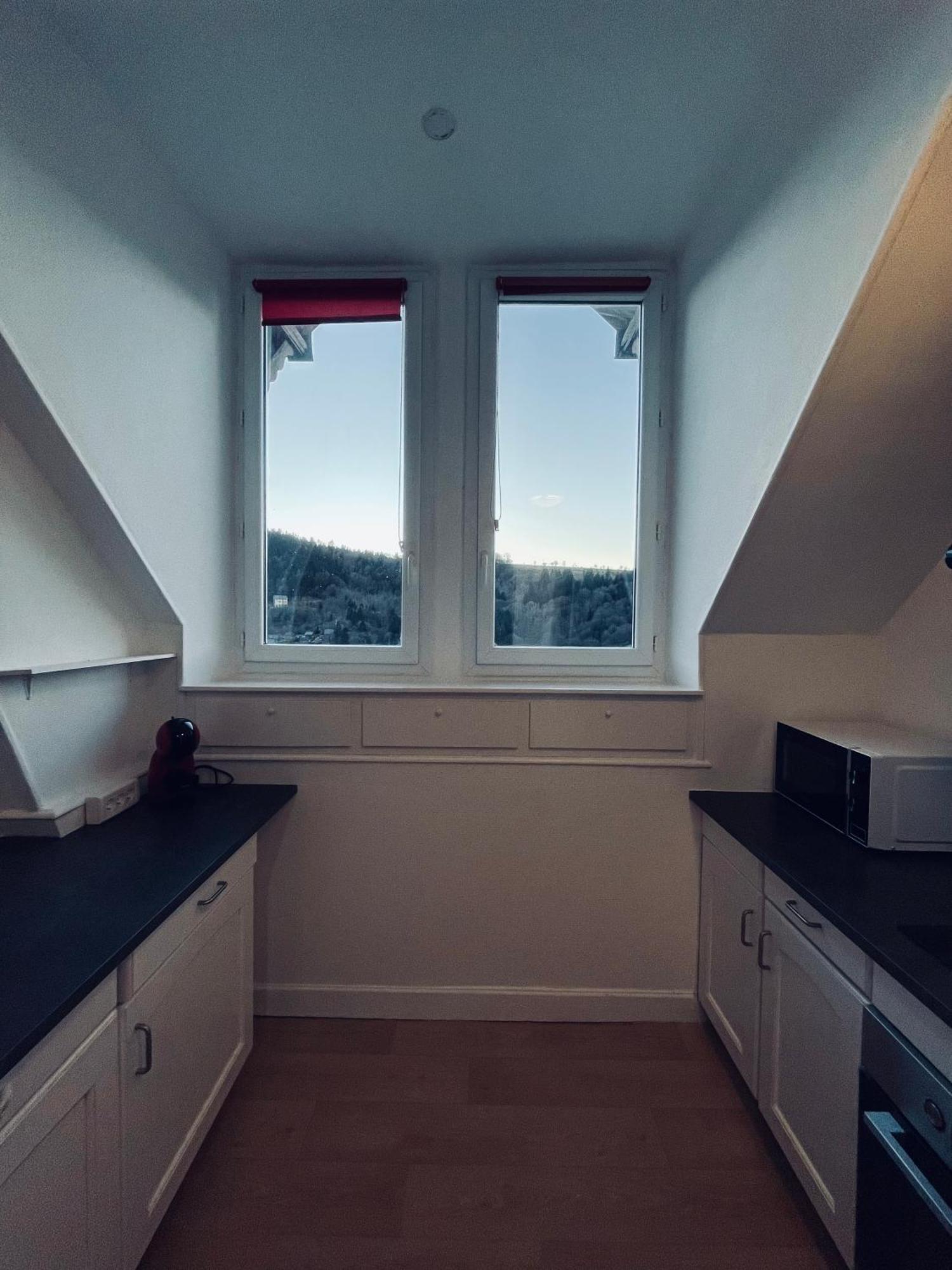 Villa Logement Romily Avec Vue Montagne Extérieur photo